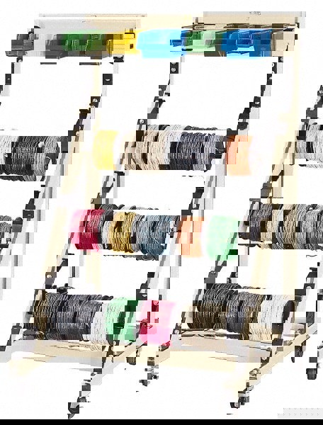 Wire Spool Utility Cart: Aluminum